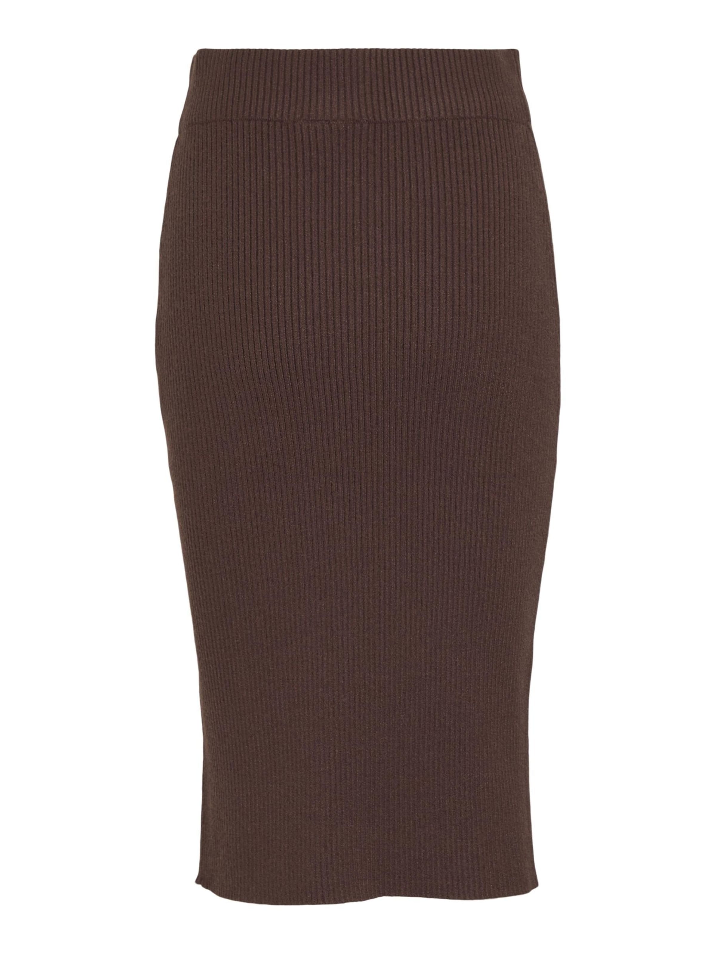 VILA Nederdel 'VIRil' i brun