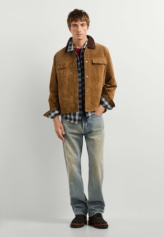 Pepe Jeans Übergangsjacke 'BLENHEIM' in Braun
