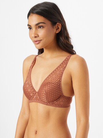 ESPRIT - Triangular Soutien em laranja: frente