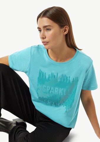 T-shirt comma casual identity en bleu
