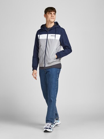 mėlyna JACK & JONES Demisezoninė striukė 'Rush'