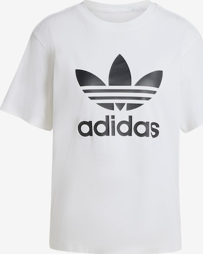 ADIDAS ORIGINALS Paita 'Trefoil' värissä musta / valkoinen, Tuotenäkymä