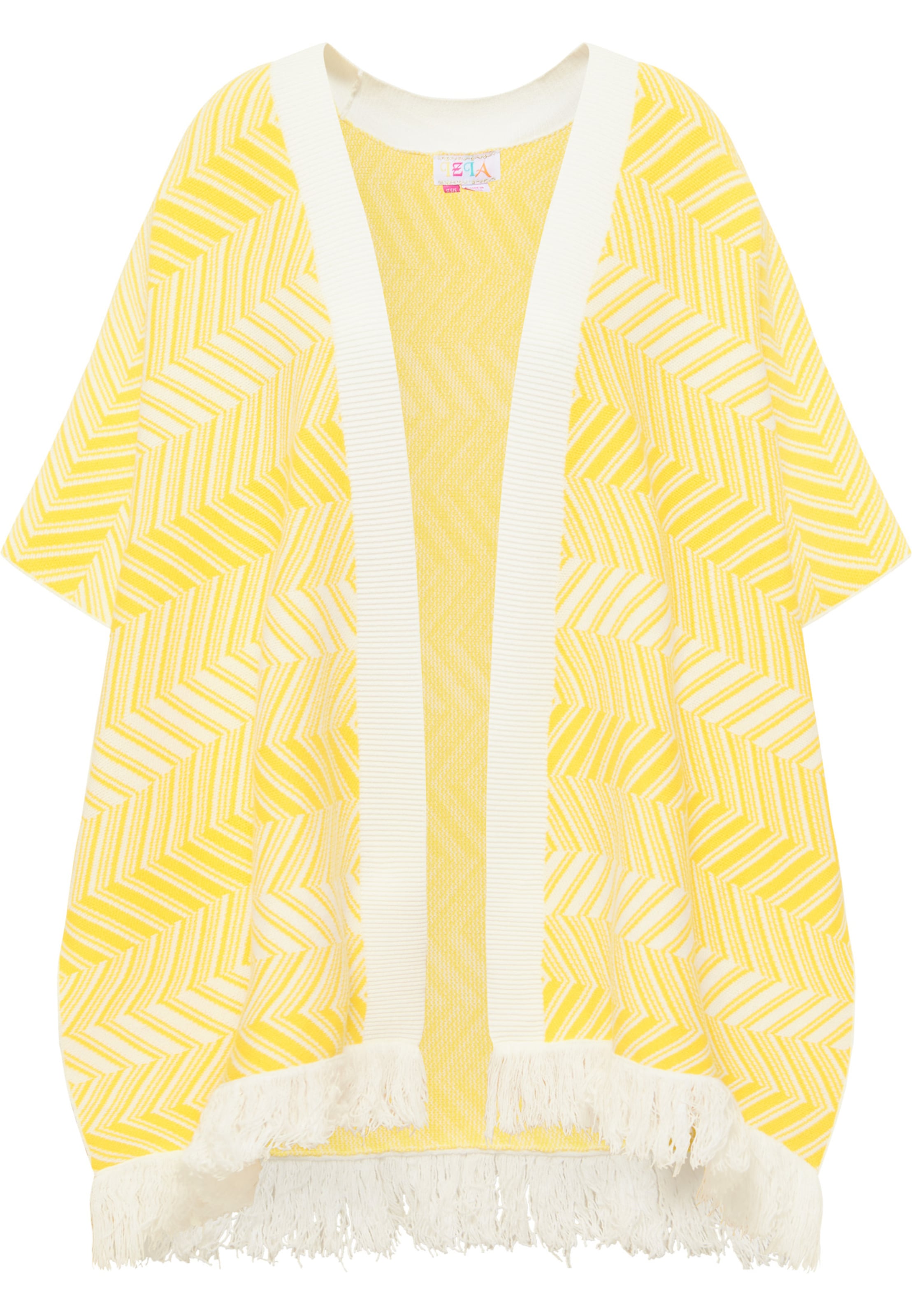 IZIA Пелерина в жълто: отпред