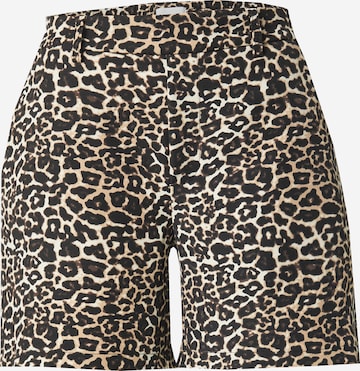 OBJECT - regular Pantalón 'OBJALBA LISA' en negro: frente