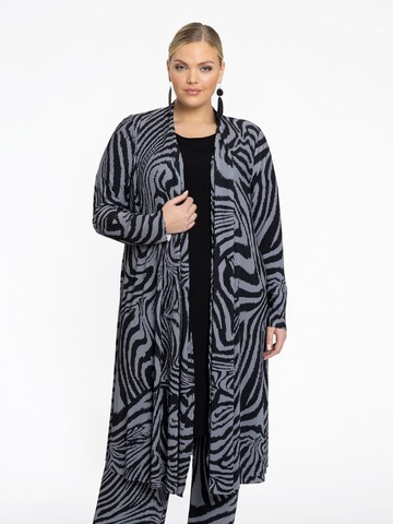 Cardigan YOEK en gris : devant