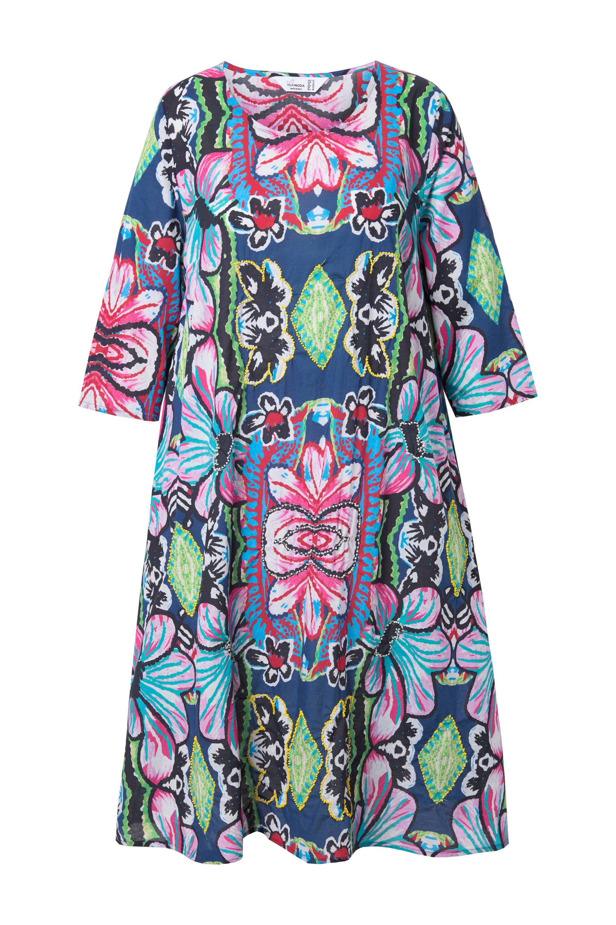 MIAMODA Jurk in Gemengde kleuren: voorkant