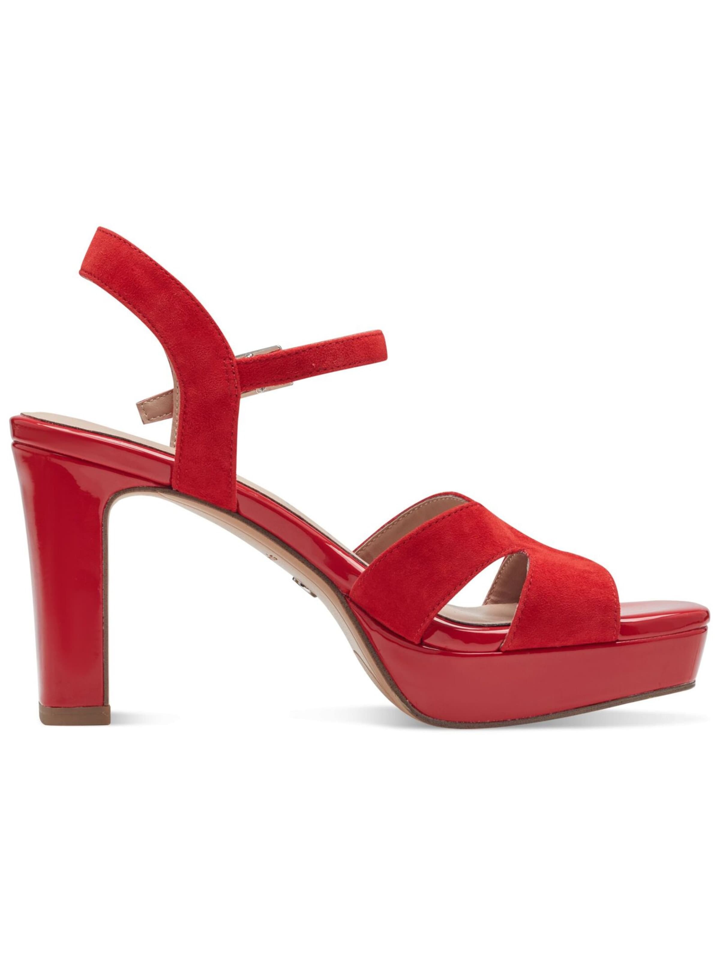 Tamaris Sandale in Rot