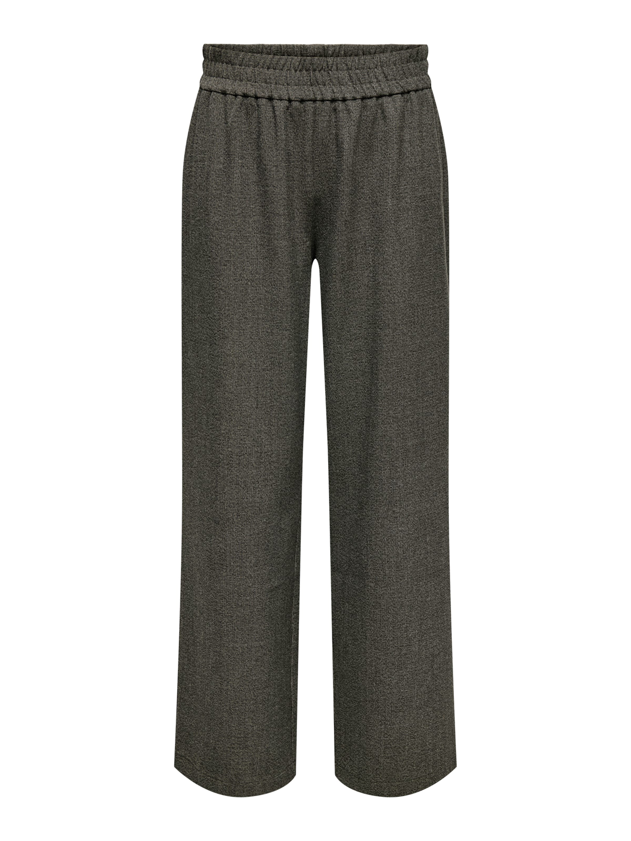 Wide Leg Pantalon 'ONLDELL' ONLY en noir : devant