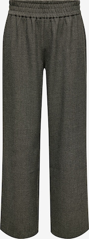 Wide leg Pantaloni 'ONLDELL' de la ONLY pe negru: față