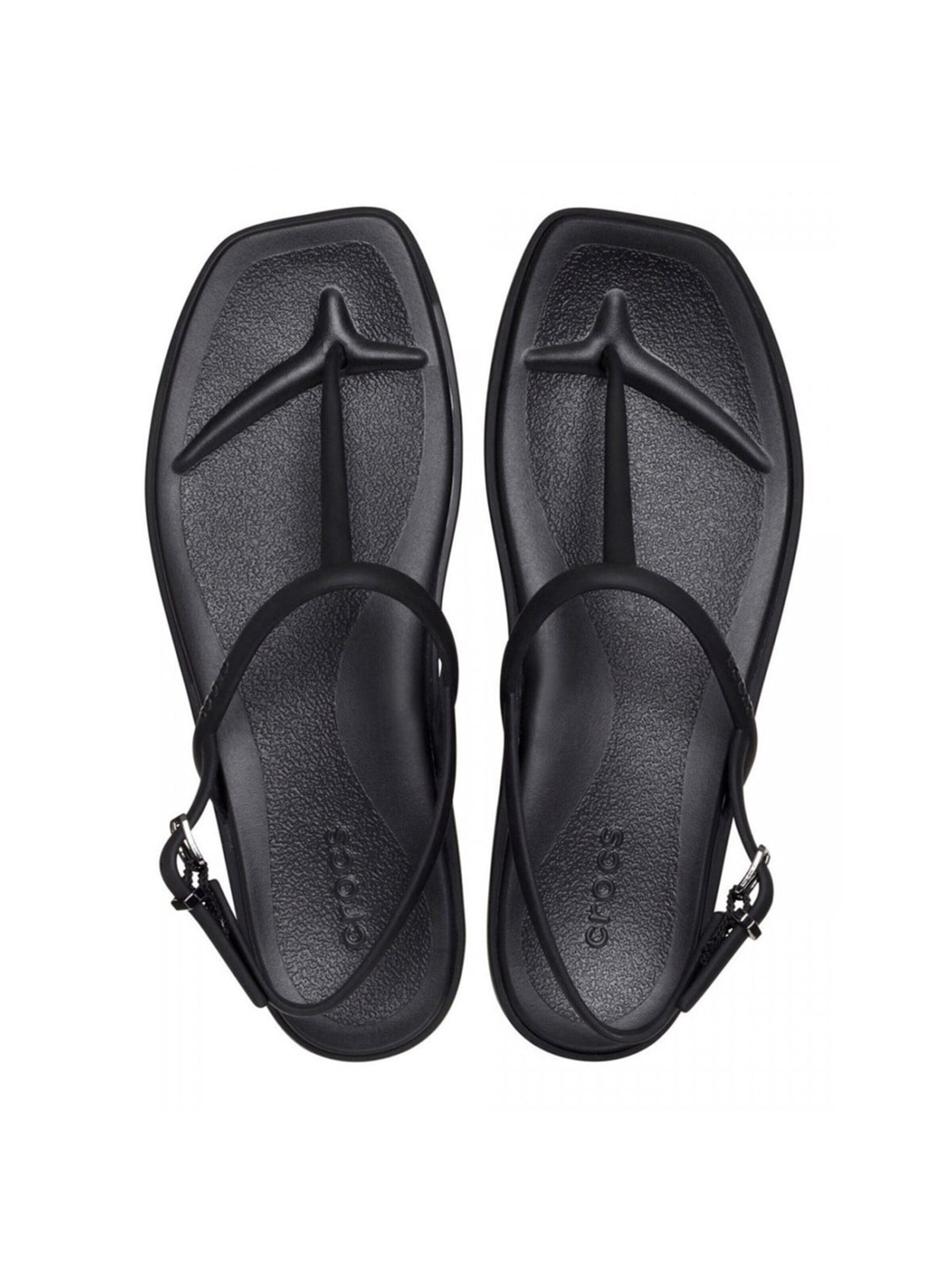 Crocs Klipklappere 'MIAMI THONG SANDAL W BLACK' i sort