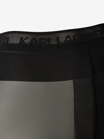 Karl Lagerfeld Strumpfhose in Schwarz