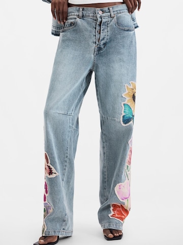 Desigual Regular Jeans in Blau: Vorderseite