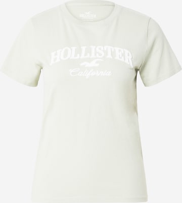 HOLLISTER Μπλουζάκι σε πράσινο: μπροστά