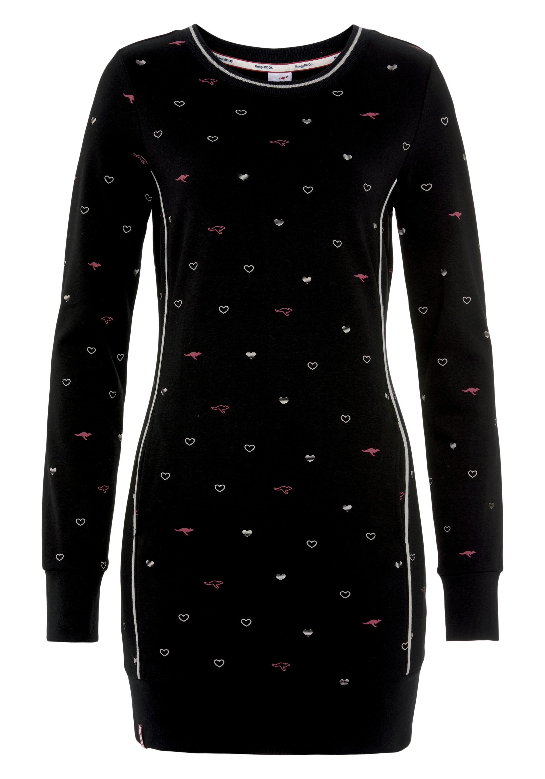 KangaROOS Sweatshirt in Schwarz: Vorderseite