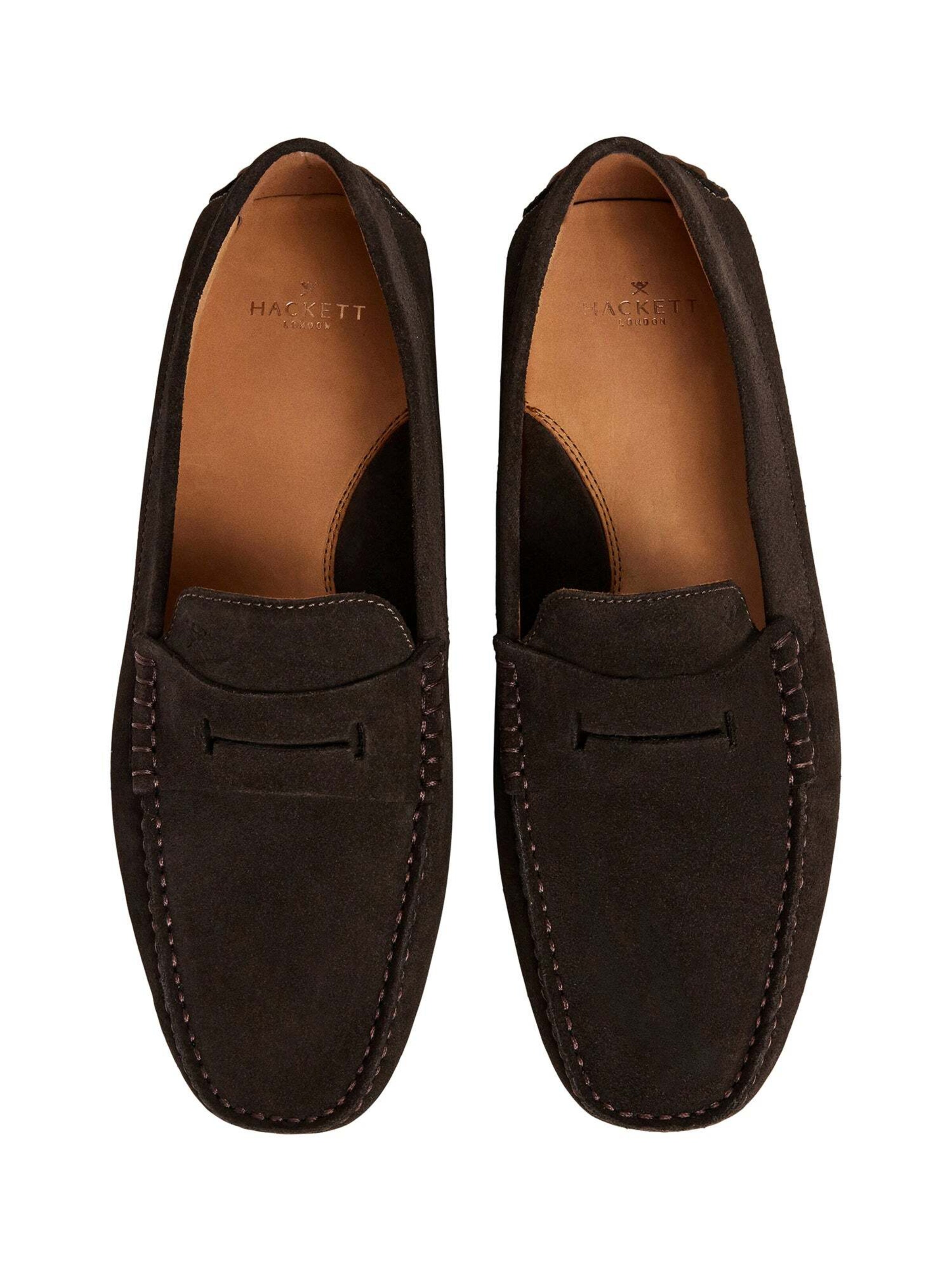 Mocassino ' DRIVER SADDLE ' di Hackett London in marrone