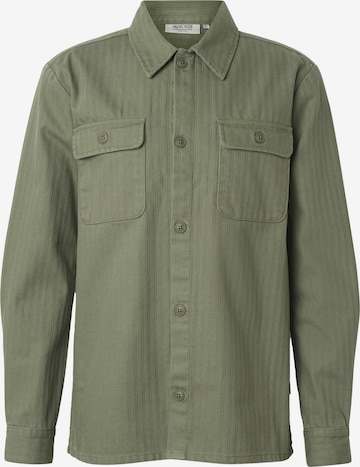 Coupe regular Chemise 'Bemol' INDICODE JEANS en vert : devant