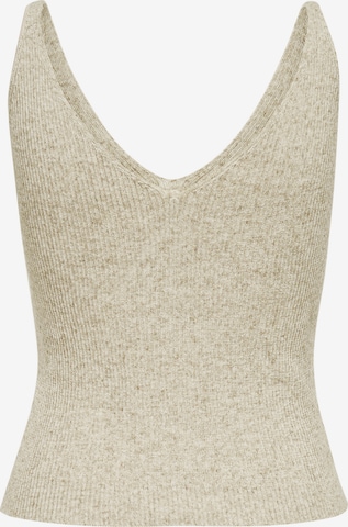 ONLY Knitted Top 'Lina' in Grey