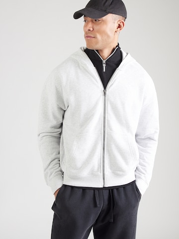 HOLLISTER Ζακέτα φούτερ σε γκρι: μπροστά