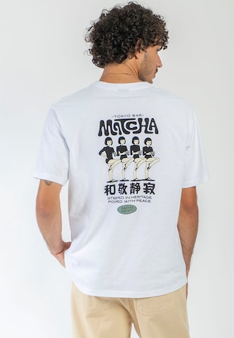Kaotiko Majica 'MATCHA TOKYO' | bela barva: sprednja stran