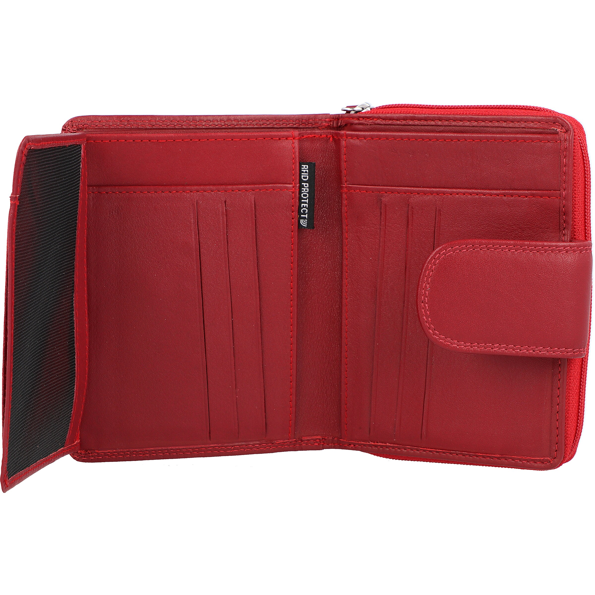 GOLDEN HEAD Wallet in Red