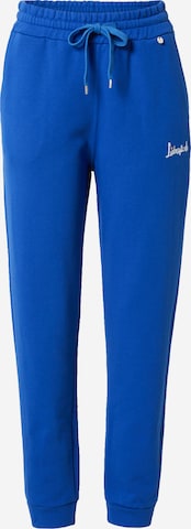 Pantaloni 'HELIN' de la Liebesglück pe albastru: față