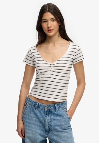 Superdry & Co Shirt in White: front