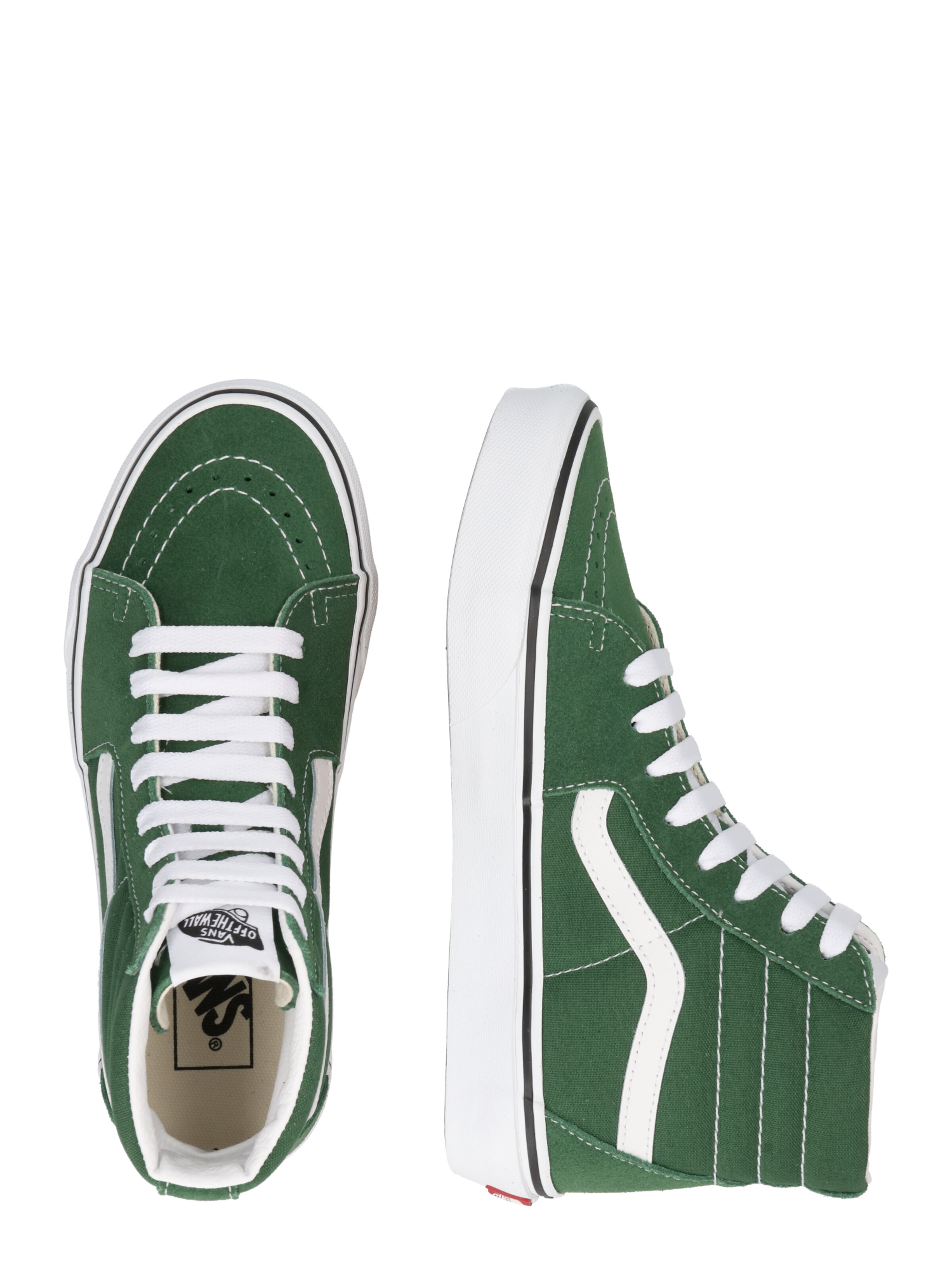 VANS - Sapatilhas altas em verde