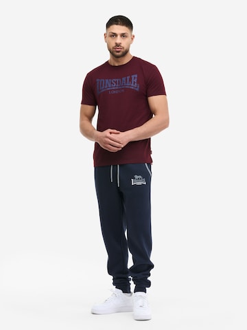 LONSDALE Póló - piros: elől
