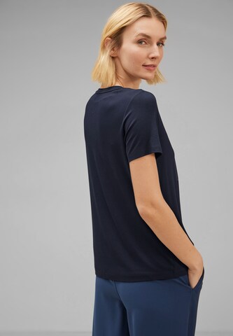 STREET ONE Shirt in Blauw