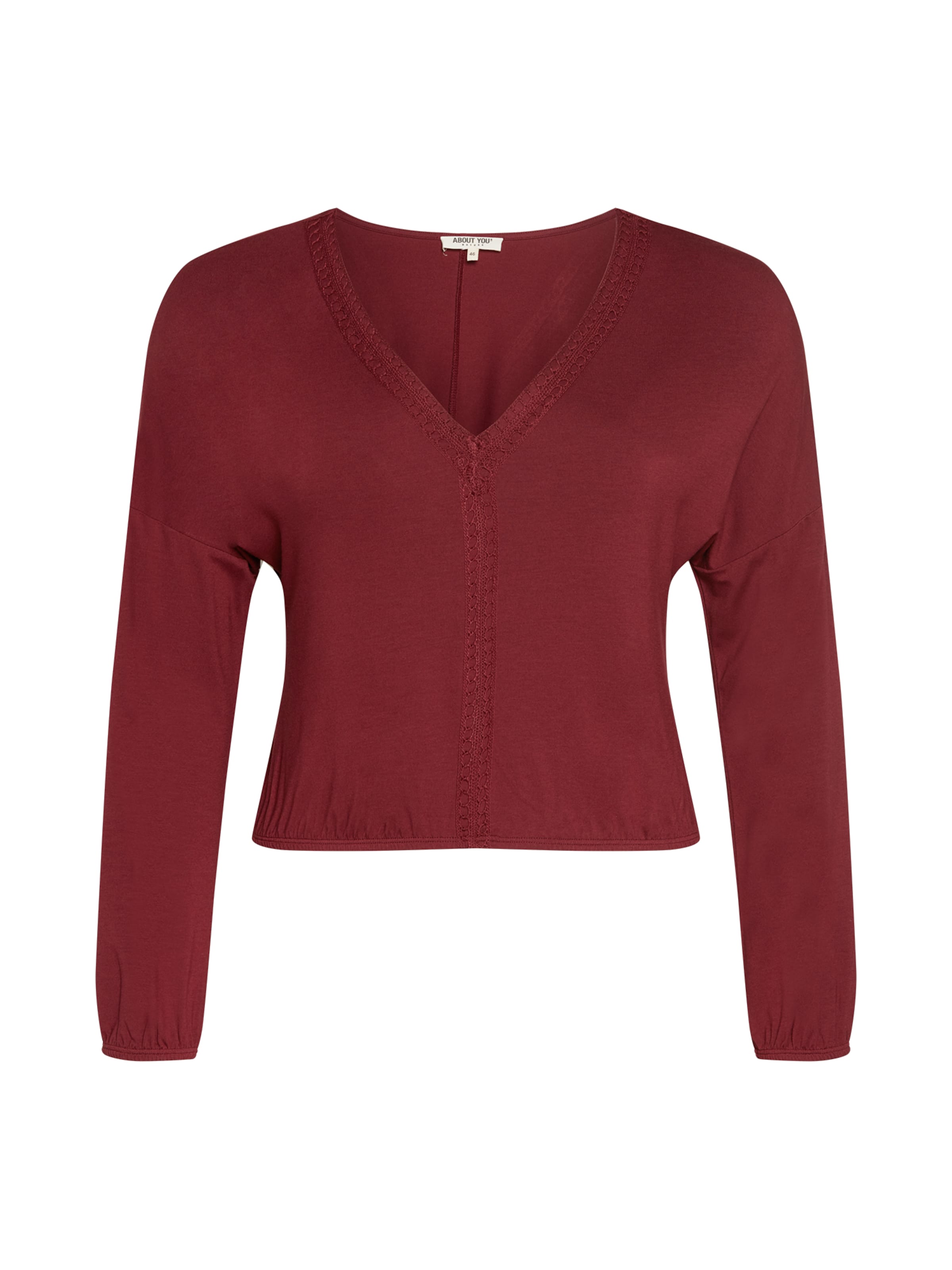 ABOUT YOU Curvy Shirt 'Karli' in Red: front