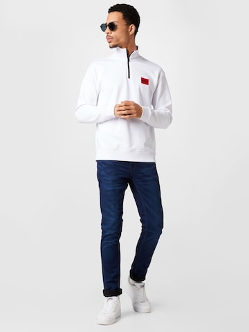 HUGO RedSweater majica 'DURTY' - bijela boja