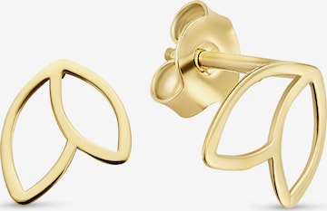 Isabel Bernard Earrings in Gold: front