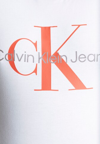 Calvin Klein Jeans Plus Shirt in Weiß