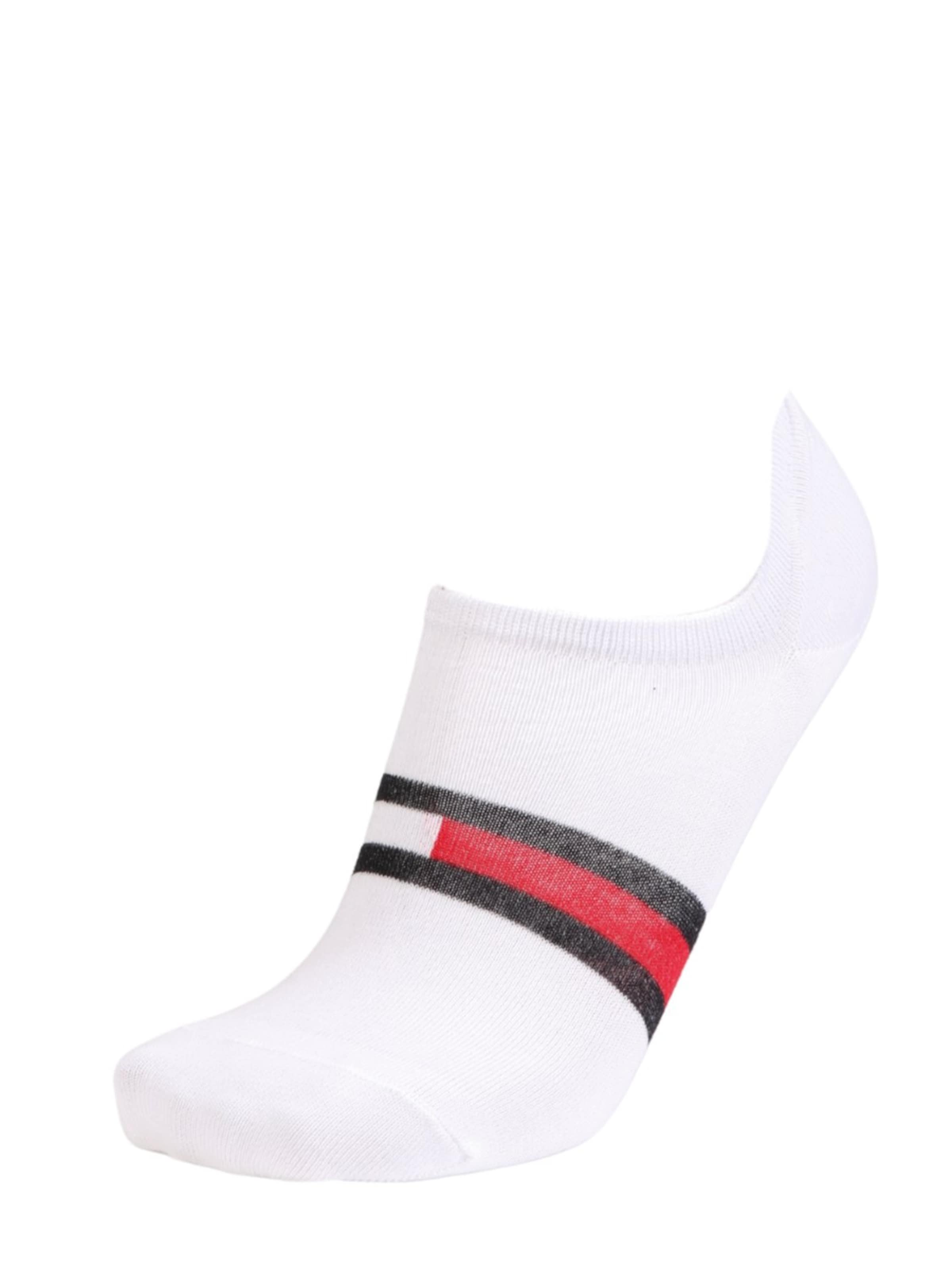 Sokisahtel - Calcetines 'JESPER footies for men' en blanco: frente
