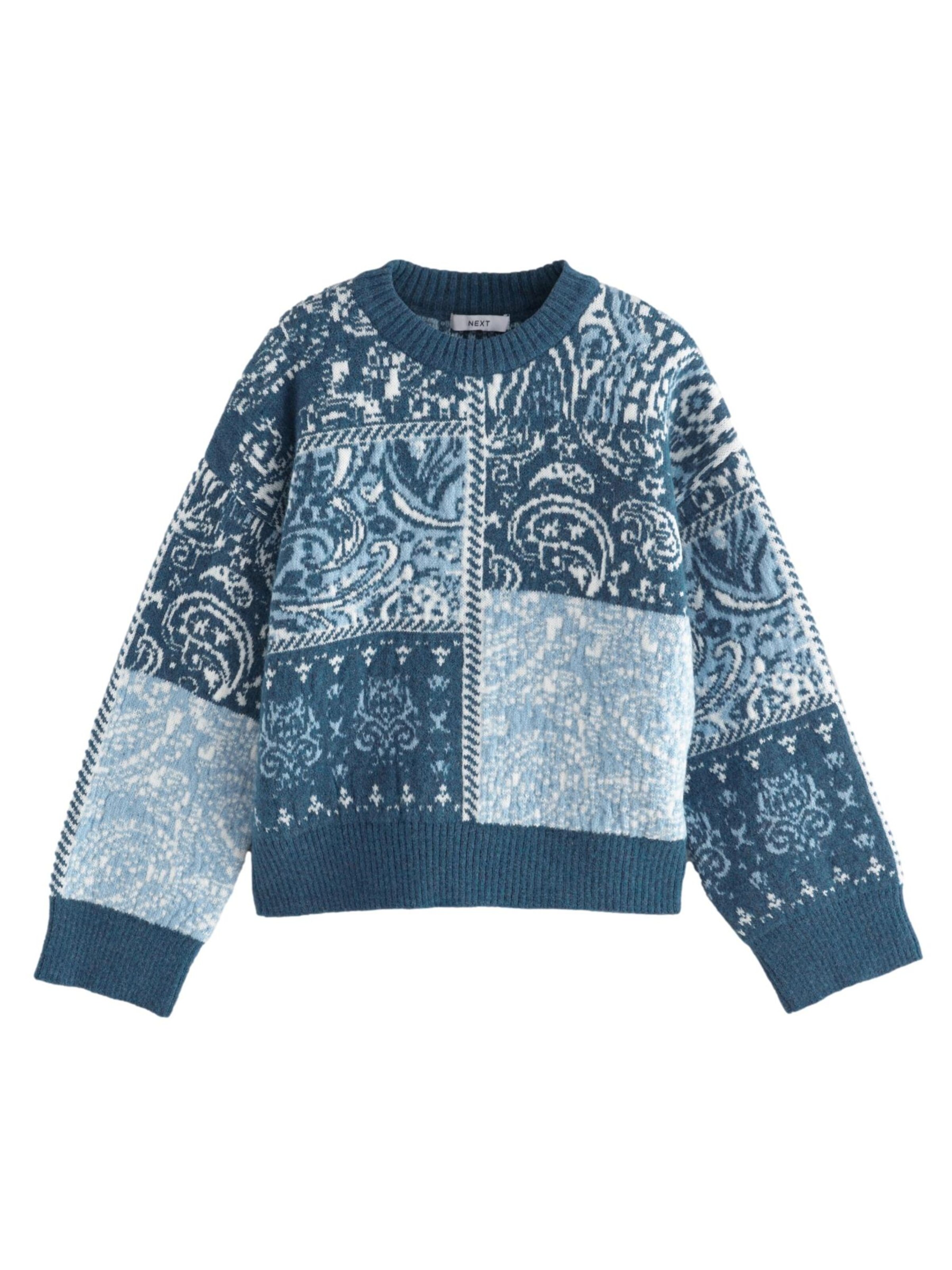 Next Trui in Blauw: voorkant