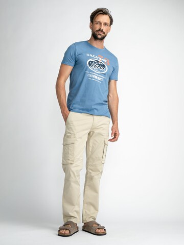 Regular Pantalon cargo Petrol Industries en beige