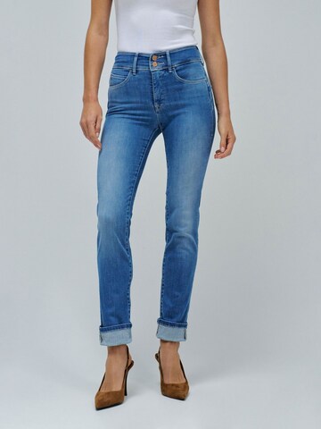 Salsa Jeans Skinny Jeans in Blauw: voorkant