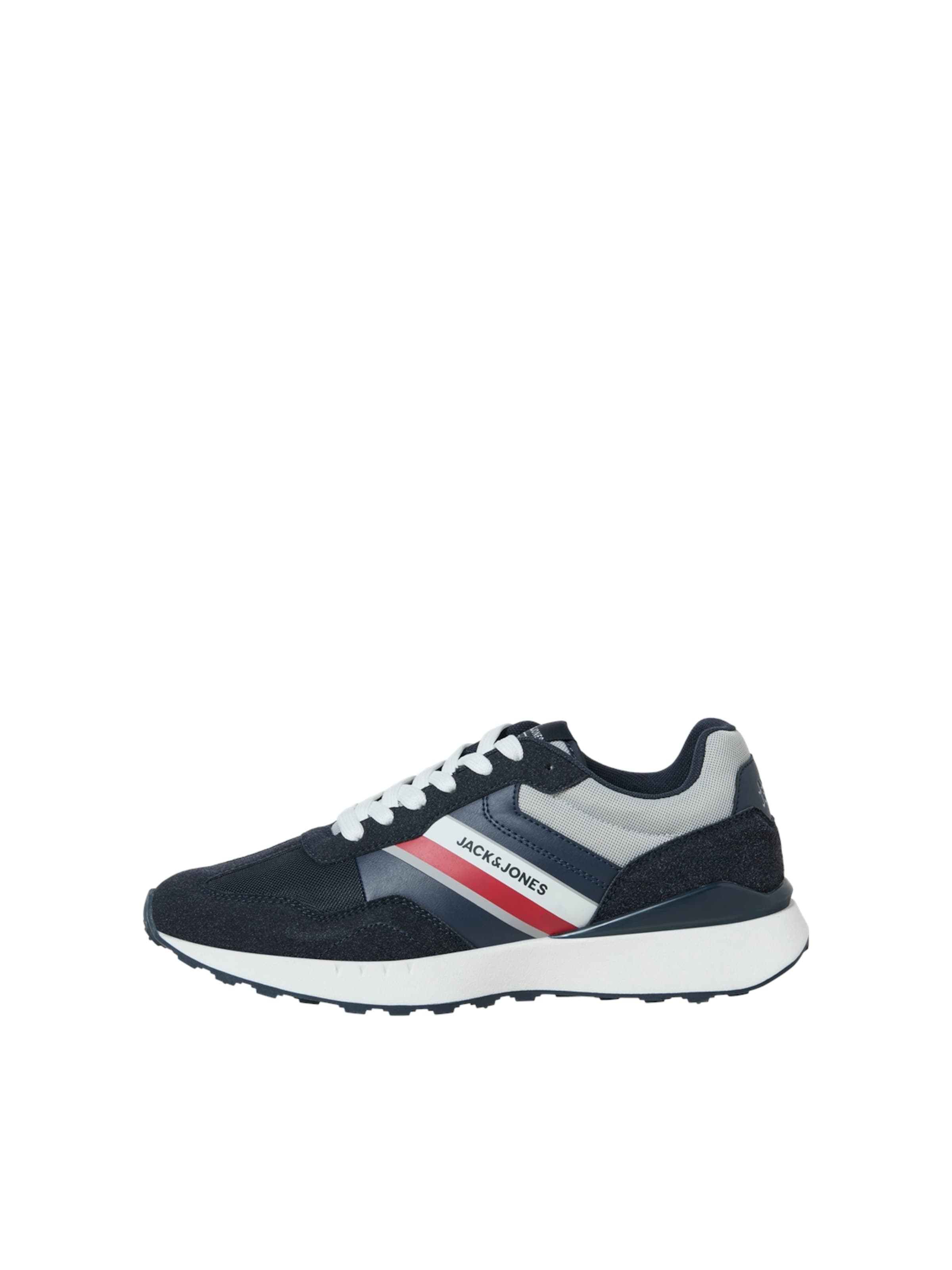 JACK JONES Platform trainers JFWBoston in Navy Opal ABOUT YOU