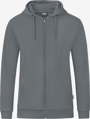 JAKO Sportsweatjacke in Grau: Vorderseite