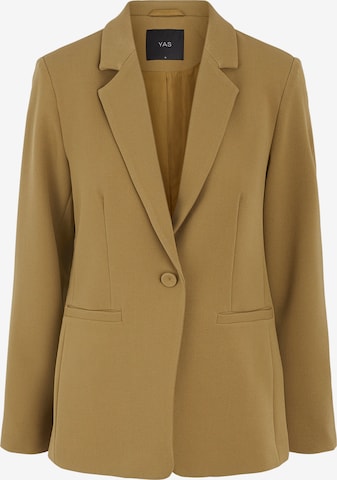 Y.A.S Blazer 'Crima' in Brown: front