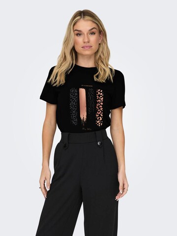 ONLY - Camiseta 'KITA' en negro