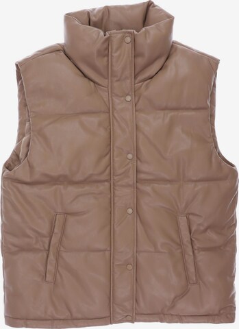 Abercrombie & Fitch Vest in L in Beige: front