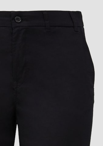 Loosefit Pantalon à plis s.Oliver en noir