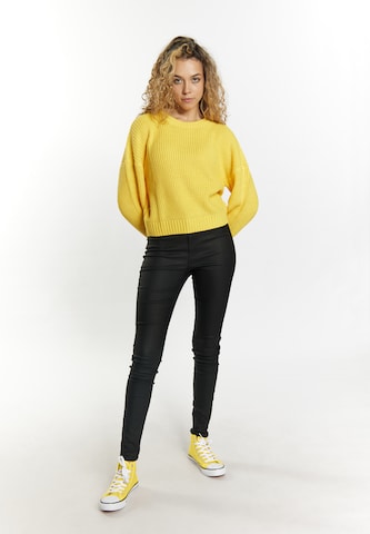 MYMO Пуловер 'Biany' в жълто