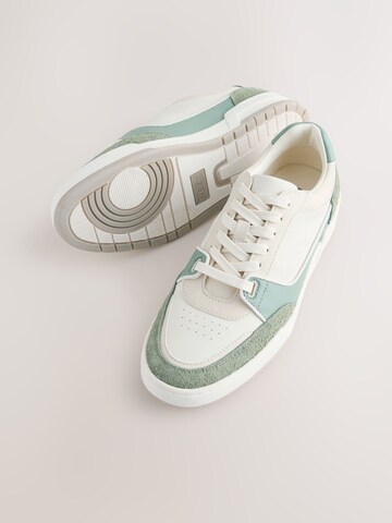 Baskets basses Next en vert