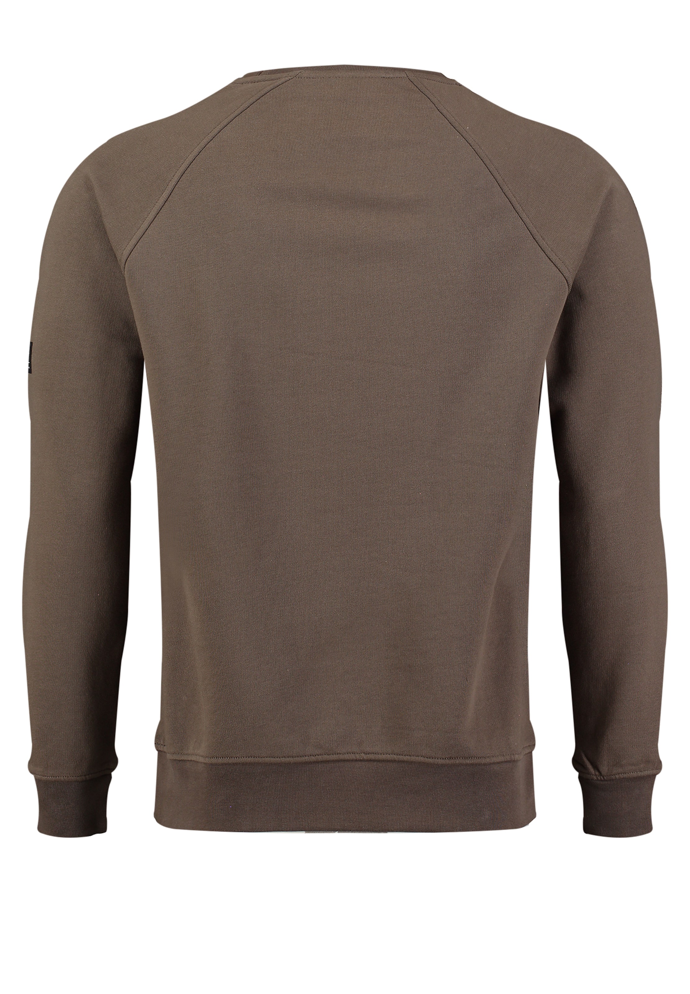 Key Largo Sweatshirt 'Final' in Braun