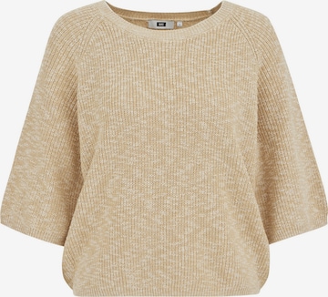 geltona WE Fashion Megztinis: priekis