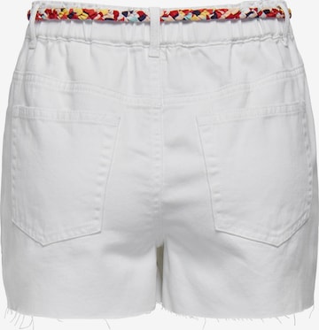 JDY Regular Shorts 'Zigga' in Weiß