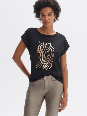 OPUS T-Shirt 'Swelona' in Schwarz: Vorderseite