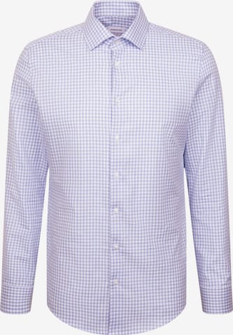 Chemise business 'Schwarze Rose' SEIDENSTICKER en bleu : devant